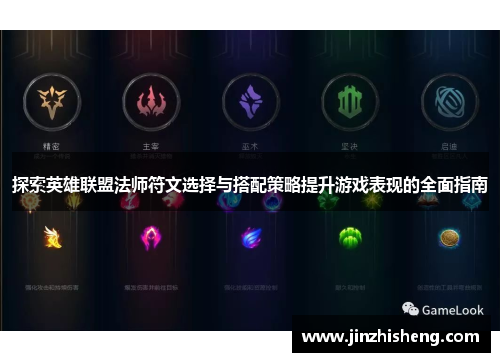探索英雄联盟法师符文选择与搭配策略提升游戏表现的全面指南